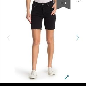 Free People Avery Denim Bermuda Shorts